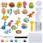 Kids Graffiti Crafts Toys DIY Painting Kit Arts Crafts Set Painting Supplies Handmade Fun Toys