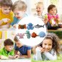 Plaster Painting Parent-Child Ceramic Painting Kit 12 Colors Watercolor Pen And 6 Shapes