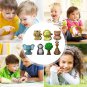 Plaster Painting Parent-Child Ceramic Painting Kit 12 Colors Watercolor Pen And 6 Shapes