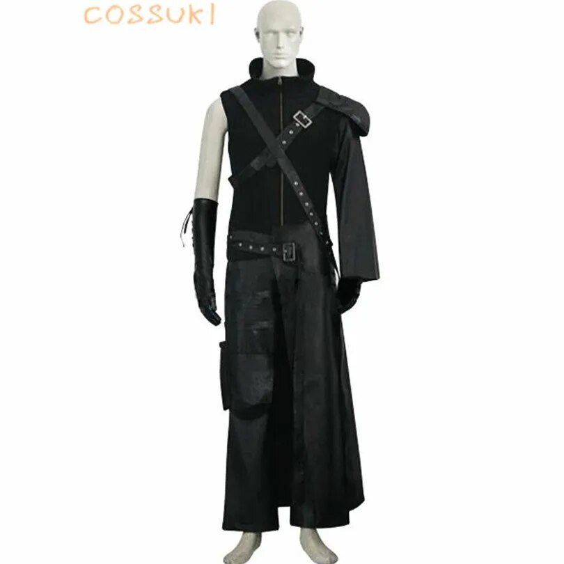 Final Fantasy VII 7 Advent Children Cloud Strife Uniform Cosplay Costume