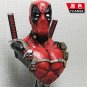 33Cm Marvel Movie Series X-Men 1/2 Deadpool Bust Statue Resin Collection
