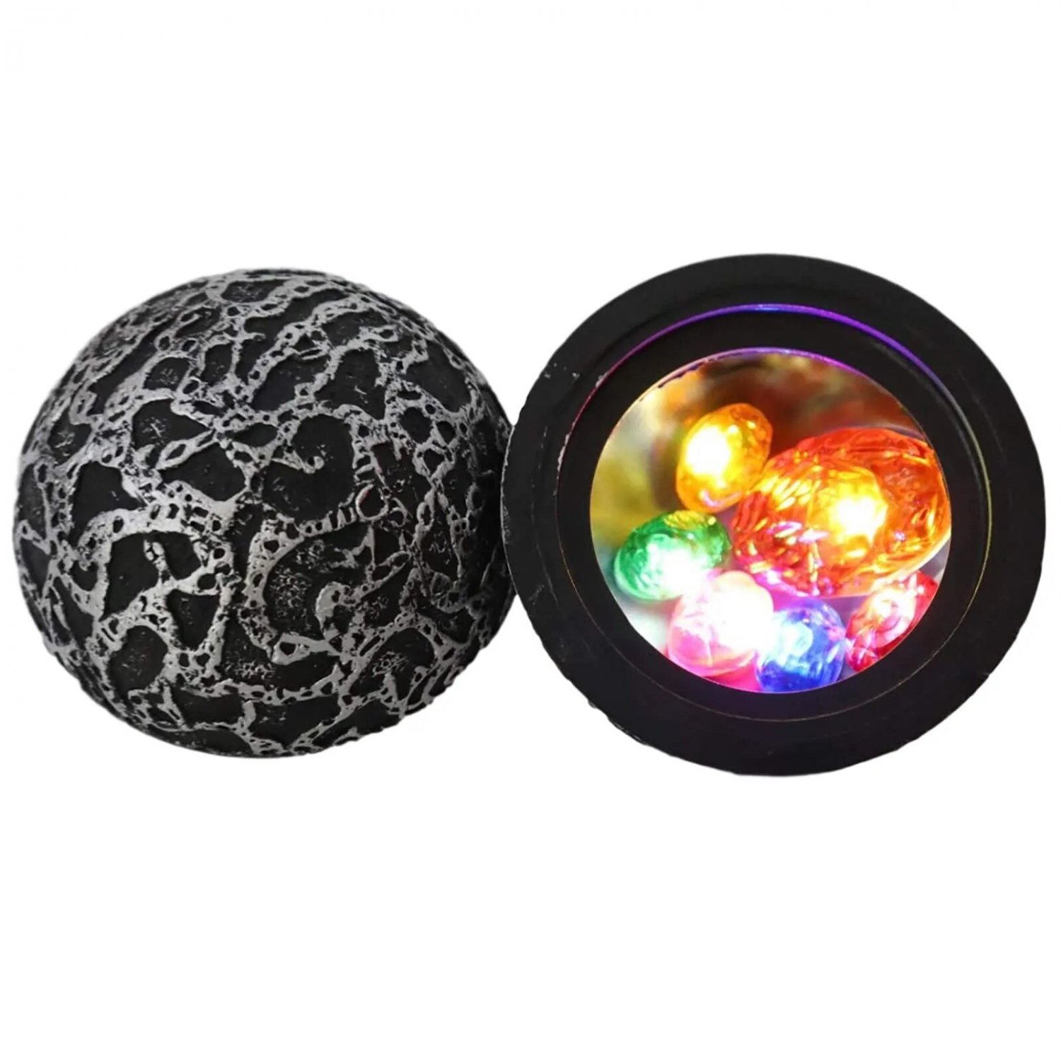 Infinity Star Lord Power Stone Orb Cube Prop Cosplay Light Gem Collectibles PVC Ball Cosplay