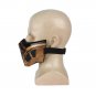 Takerlama Game Mortal Kombat Masks SCORPION Mask Half Face Resin Mask Halloween Party