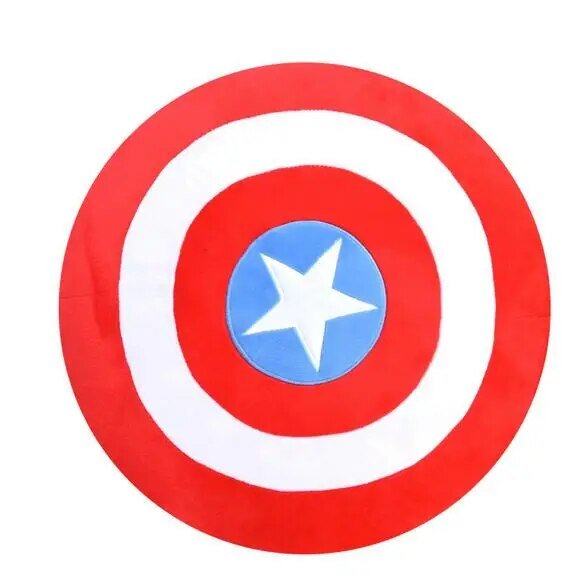 40cm The Avengers Super Heroes Captain America 2 Shields Plush Toys Pillow Soft Stuffed Doll