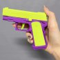 Mini Model Gravity Straight Jump Toy 3D Printed Gun Non-Firing Cub Radish Toy Knife Kids