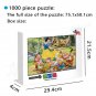 Mickey Mouse Jigsaw Puzzles 1000 Pieces Puzzle Game Disney Princess Assembling Puzzles Toys