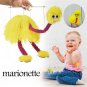 New Ostrich Marionette Toy Hand Made Ostrich Marionette Puppets String Doll