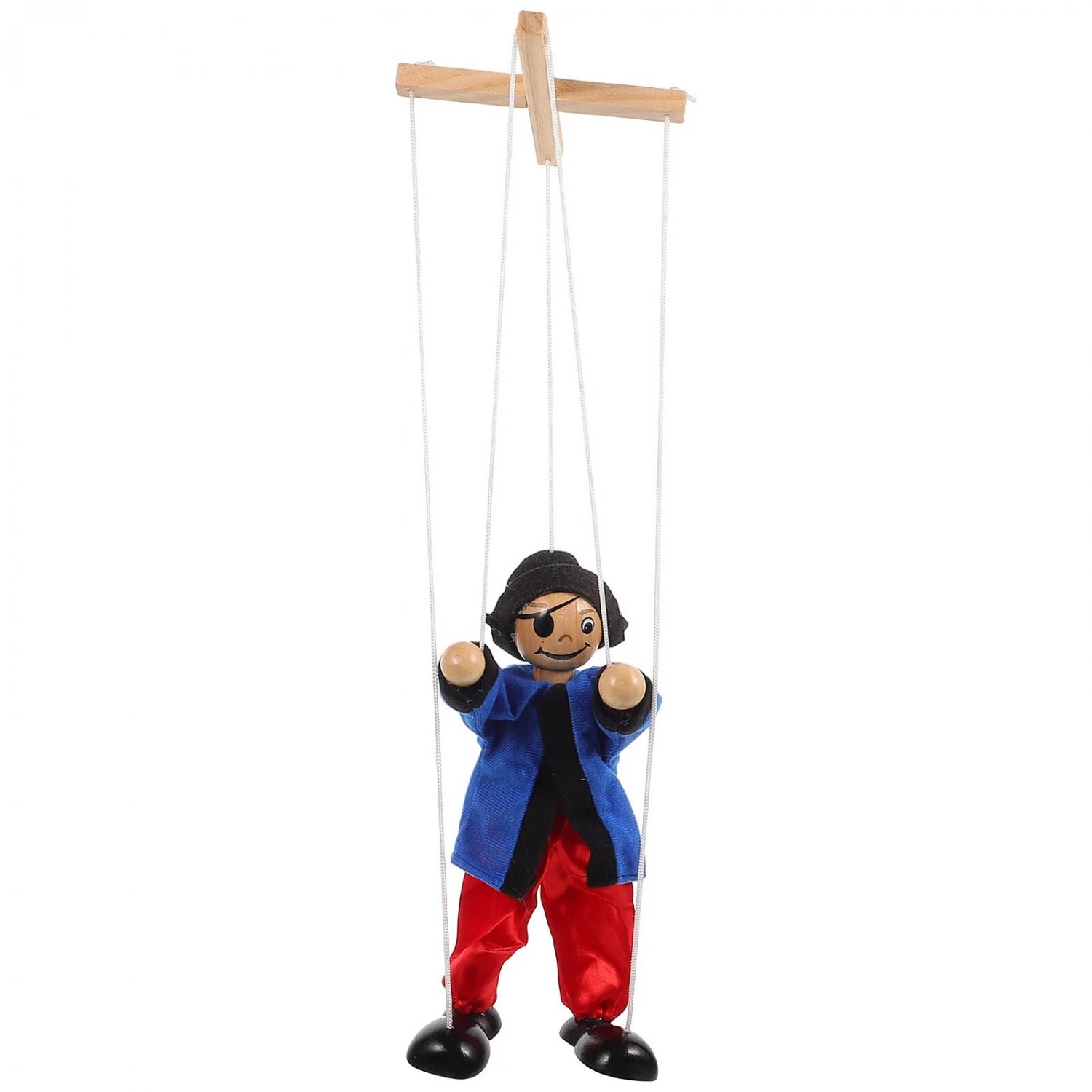 Puppets Clown Fun Intellectual Toys Wooden Baby