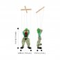 Marionette Puppets Clown Marionettes Fun Intellectual Toys Wooden Baby Pirate Dolls