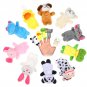 10 Pcs Children Toys Finger Puppet Mini Puppets Hand Plush Animal Baby Kids Dolls Prop
