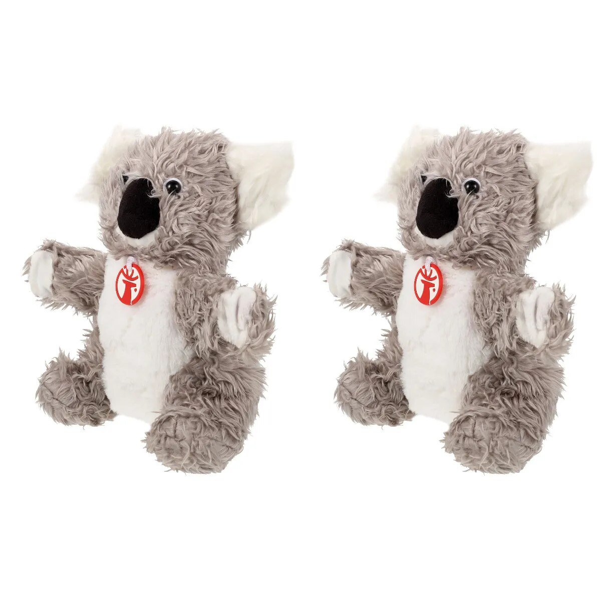 2 Pieces Koala Hand Puppet Theater Infant Toy Educational DIY Realistic Animal Plush
