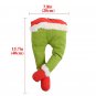 Christmas Tree Ornament How The Grinches Stole Christmas Stuffed Elf Legs Stuck In Christmas