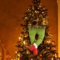 Christmas Tree Ornament How The Grinches Stole Christmas Stuffed Elf Legs Stuck In Christmas