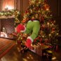 Christmas Tree Ornament How The Grinches Stole Christmas Stuffed Elf Legs Stuck In Christmas
