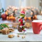 18cm Christmas Cute Garden Gnome Dwarf Statues Decoration, Novelty Gift for Outdoor Indoor