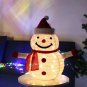 60cm Christmas Snowman LED Light Xmas Toys New Year Santa Claus Creative Party