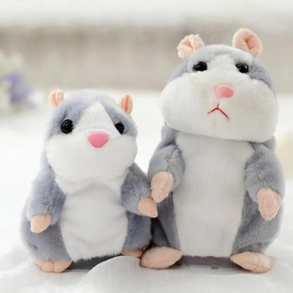 Cute Talking Nod Sound Record Pet Hamster Mouse Soft Plush Toy