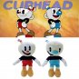 Game Cuphead Plush Toy Mugman Chalice Plushie Boss Ghost King Dice Stuffed Animal