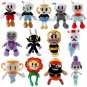 20-36cm Cuphead Plush Doll Toys Mugman The Chalice Cagney Carnation Soft Plush Stuffed Toys
