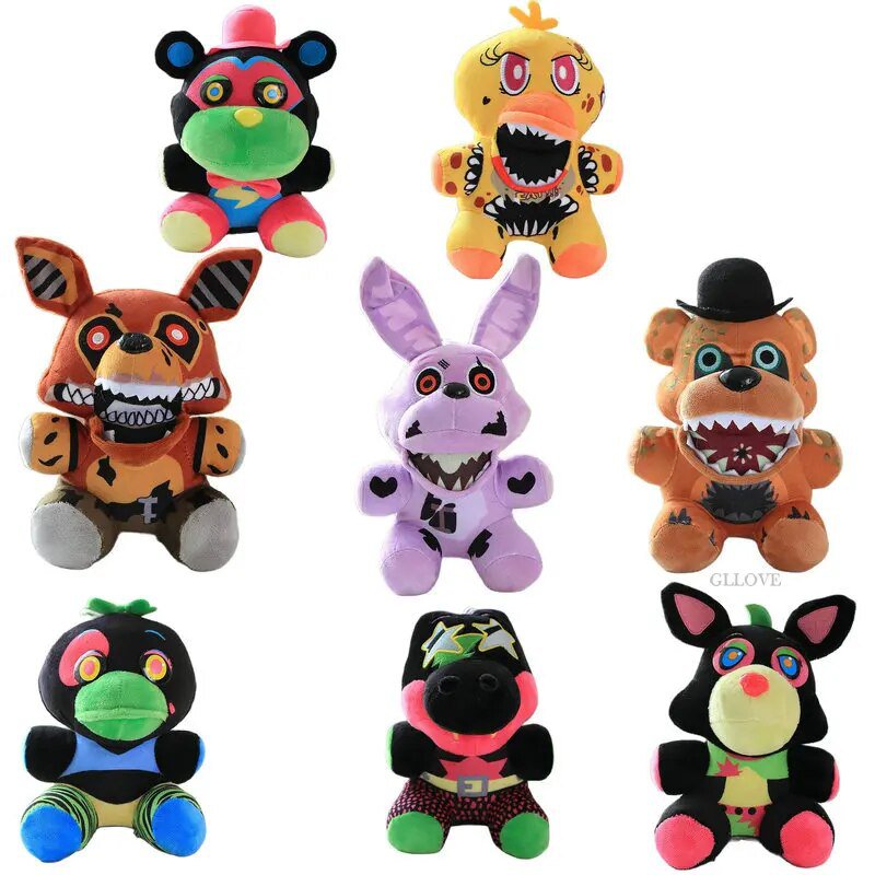 25CM Hot FNAF Five Nights Plush Toys At Freddy Animal