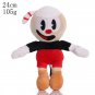 24cm Game Cuphead Mugman Plush Toy Mecup Brocup Evil Legendary Chalice Boss