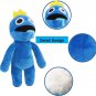 12" Rainbow Friends Stuffed Animal Blue Plush Toy, Kids Birthday Party Favor Preferred Fans
