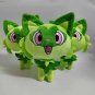 Pokemon Sprigatito Toy Green New Leaf Cat Stuffed Animal Doll Game Figure Cat Kids Gift