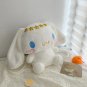 Takara Tomy Anime Cinnamoroll Kuromi Melody Plush Doll Backpacks New Cartoon Pikachu Bag