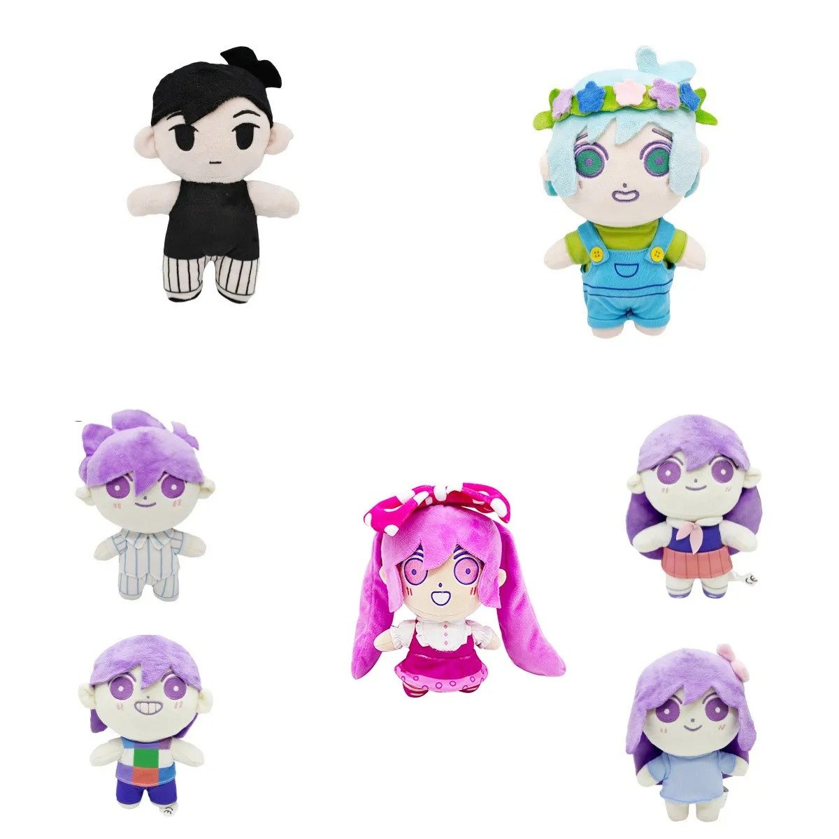 8" OMORI Sunny Plush Doll Stuffed Pillow Toy Plushies Figure Cute Gifts
