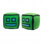 New Geometry Dash Game Plush Toy Cute Cartoon Anime Game Doll Soft Stuffed