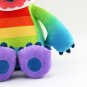 Disney 45cm Colorful Stitch Plush Toys Kawaii Rainbow Lilo Stitch Cartoon Anime Plushie Stich Dolls