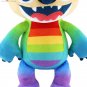 Disney 45cm Colorful Stitch Plush Toys Kawaii Rainbow Lilo Stitch Cartoon Anime Plushie Stich Dolls