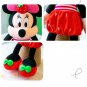 Disney Mickey Mouse Plush Dolls Large Anime Strawberry Bow Minnie Mouse Animal Stuffed Toys