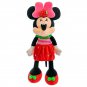 Disney Mickey Mouse Plush Dolls Large Anime Strawberry Bow Minnie Mouse Animal Stuffed Toys