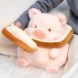 Adorable Bread Pig Plush Doll Cartoon Dessert Piggy Chef Stuffed Pillow Lulu Pig Toast Toys