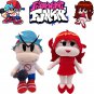 2pcs Set Game Friday Night Funkin Plushies Figures Boyfriend Girlfriend Plush Toys