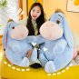 Kawaii Disney Eeyore Plush Toy Sleeping Pillow Cartoon Anime Soft Plushies