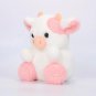 20cm Belle Strawberry Cow Plush Toy Cartoon Plush Doll Stuffed Soft Toy Christmas Birthday Gift