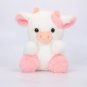 20cm Belle Strawberry Cow Plush Toy Cartoon Plush Doll Stuffed Soft Toy Christmas Birthday Gift