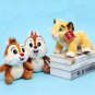 20cm Disney Chip Dale Plush Toys Simba The King Lion Anime Movie Chipmunk Doll
