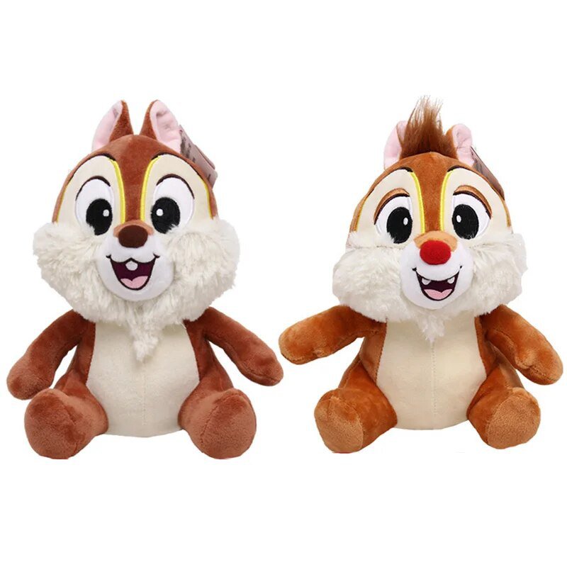 20cm Disney Chip Dale Plush Toys Simba The King Lion Anime Movie Chipmunk Doll