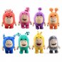 8pcs/Lot Oddbods Cartoon Plush Toys Stuffed Kids Toy Collection Kids Doll Christmas Birthday Gift