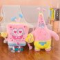 45cm Pink Spongebob Squarepants Plush Doll Anime Patrick Star Stuffed Pillow Dol