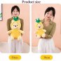 30/70cm Disney Winnie-the-pooh Plush Dolls Pineapple Headgear Winnie Stuffed Plushie Toys