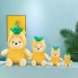 30/70cm Disney Winnie-the-pooh Plush Dolls Pineapple Headgear Winnie Stuffed Plushie Toys