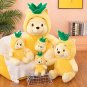 30/70cm Disney Winnie-the-pooh Plush Dolls Pineapple Headgear Winnie Stuffed Plushie Toys