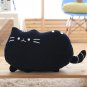 40cm Kawaii Cat Pillow with Zipper and PP Cotton Biscuits Plush Cat Animal Doll Kids Child Baby