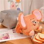 Tom and Jerry Pillow Cartoon Cute Animal Plush Doll Square Cat Cushion Square Toy Children