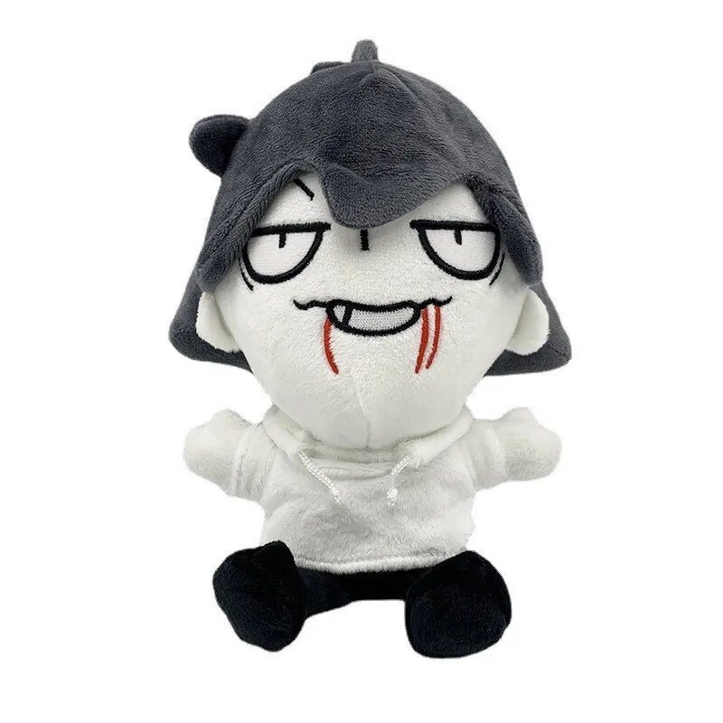 22cm Anime Game Jeff the Killer Plush Toys Animal Kawaii Stuffed Plushie Doll Christmas Birthday