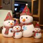 23CM Lovely Santa Claus & Elk Snowman Plush Toys Stuffed Animal Doll Christmas Gifts